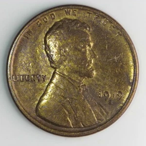 1919-S Lincoln Wheat One Cent 1c XF Z522 - Picture 1 of 2