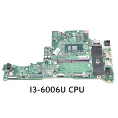 For Acer Aspire A315 A315-51 Motherboard DA0ZAVMB8G0 NBGNP1100A I3-6006U CPU 4GB - Image 1 of 2