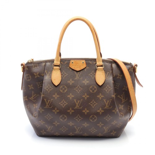 LOUIS VUITTON（LV） Borsa a mano Louis Vuitton Turen MM 2 vie M48814 monogramma tela marrone usata donna