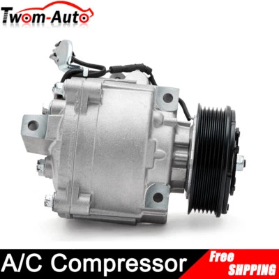 Compresor de aire acondicionado con embrague para Mitsubishi Lancer Outlander Sport RVR ASX 2,0 L 2,4 L Foto 1 de 4