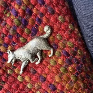 BORDER COLLIE OVEJA PERRO PELTRE PIN INSIGNIA BROCHE SOLAPA CAJA DE REGALO CUMPLEAÑOS NAVIDAD - Imagen 1 de 4