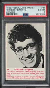 1965 DONRUSS FREDDIE & THE DREAMERS "FREDDIE" GARRITY CANADA #49 PSA 6 - Picture 1 of 2