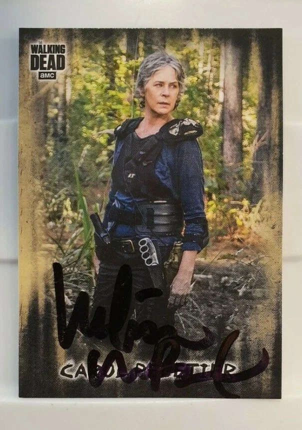 The Walking Dead MELISSA McBRIDE Signed Topps Trading Card (Carol) - Image 1 of 1