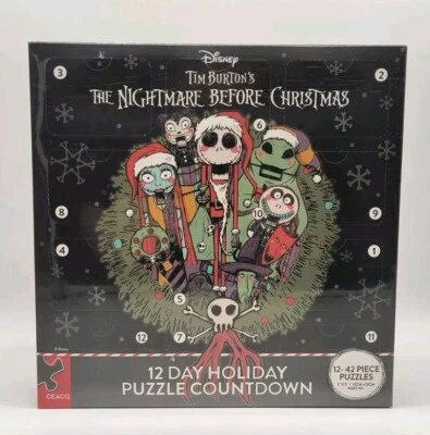 The Nightmare Before Christmas - 12 Day Holiday Puzzle Countdown (Ceaco, 2024) - Image 1 of 4
