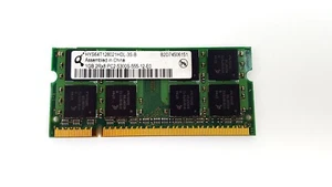 Qimonda 1GB 2Rx8 PC2-5300S Laptop Memory HYS64T128021HDL-3S-B - Picture 1 of 1