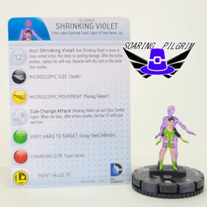 DC Heroclix SHRINKING VIOLET - 007 - COMMON Superman Legion Super Heroes Set #7 - Picture 1 of 1