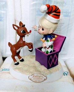 Precious Moments Rudolph the Red-Nosed Reindeer Holiday Holy Charlie Christmas - Picture 1 of 3