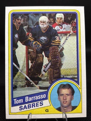 1984-85 Topps - #14 Tom Barrasso (RC) - Image 1 of 2