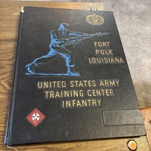 Fort Polk Louisiana 1966 U.S. Army Training Center Infantry Yearbook AS IS - Picture 1 of 9