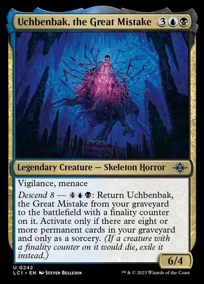 x1 Uchbenbak, the Great Mistake - Lost Caverns of Ixalan - NM - MTG - Image 1 of 1