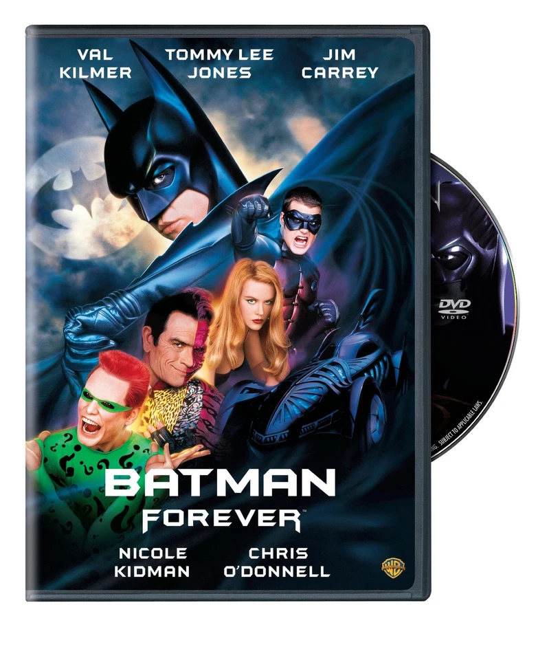 Batman Forever - Val Kilmer|Tommy Lee Jones|Nicole Kidman|Jim Carrey|Chris O... — 第 1/1 张图片