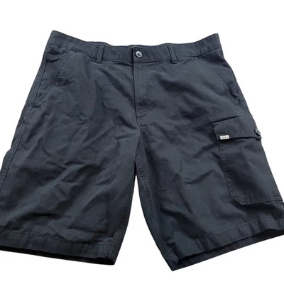 Vans Cargo Shorts Mens 38 Black Cotton Summer Skate - Image 1 of 4