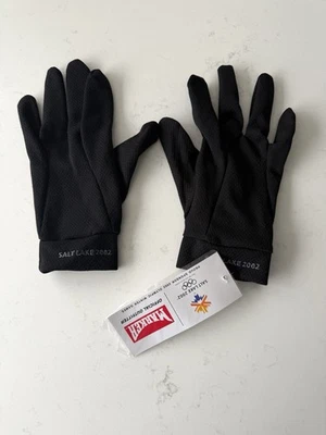 NUEVO De colección Invierno 2002 Juegos Olímpicos de Salt Lake Marcador Guante Forros - Negro - Talla XXL Foto 1 de 4
