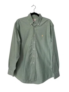 Brooks Bros The Original Poloshirt M Grün Regular Fit Supima Baumwolle Bügelfrei - Bild 1 von 11