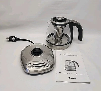 Infusor de té inteligente Breville compacto BTM500 CLR acero inoxidable cepillado. Foto 1 de 4