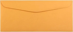 Limited Papers #14 Brown Legal Size Envelopes - 5 x 11 1/2 - Perfect for Legal D - Picture 1 of 2