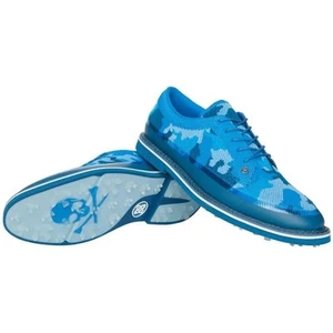 Nuevos Zapatos de Golf Para Hombres 11 G/FORE Gallivanter Esmoquin Camuflado Tejido Corredor Azul G4 - Imagen 1 de 11