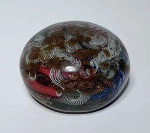 "Antiguo pisapapeles BIGAGLIA GLASS SCRAMBLE 2 1/2"" ITALIANO mediados del siglo XIX" - Imagen 1 de 6