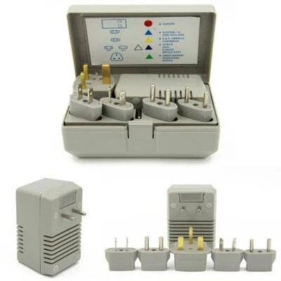 Topow 50-1600W 220 to 110 Volt Travel Power Voltage Converter Transformer Kit - Image 1 of 4