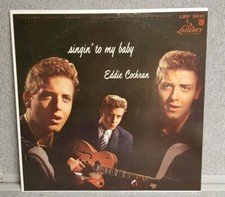 Singin' To My Baby by Eddie Cochran Original Liberty LRP 3061 Promo RARE