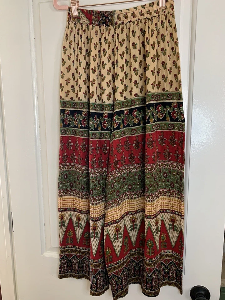 Women’s Sacred Threads Boho Festival Hippy Pants - Image 1 of 4