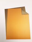 Halloween A4 Orange Card with Brown Back Light Reflective - 150 Sheets