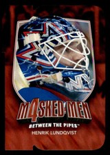 2011-12 BTP Masked Men IV Ruby Die Cuts #MM27 Henrik Lundqvist