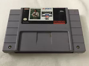 Madden NFL 95 (Sistema de entretenimiento Super Nintendo, 1994) sin probar - Imagen 1 de 6