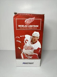 New With Box Nicklas Lidstrom 2012 2013 Detroit Red Wings Bobblehead SGA Detroit - Picture 1 of 10