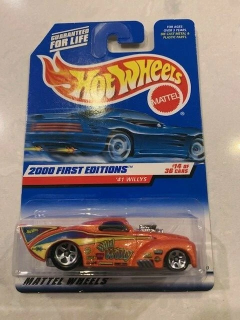 2000 Hot Wheels First Editions '41 Willys #74 (Regular Card) - Image 1 of 1