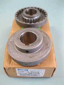 Lote (2) Acoplamiento Brida Lovejoy 36129 1-5/8" Diámetro 3/8 x 3/16 KW+ 5250 RPM NUEVO E7 - Imagen 1 de 10