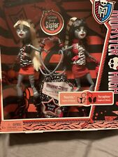 2011 Monster High Meowlody & Purrsephone New Box Dolls Werecat Sister Pack HTF