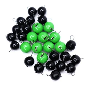 30 Stück Jigkopf Set  Bleikopf Bleikugel Angelblei Cheburaschka 10Gr,12Gr.,16Gr. - Bild 1 von 1