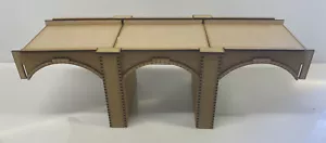 Double Track Brick Built Viaduct Bridge Kit. Train Railway Arch. OO/HO Gauge. - Picture 1 of 4