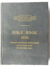 British Railways Rule Book 1950 - Reprint With Amendments Up to 1961