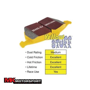 EBC YELLOWSTUFF FRONT BRAKE PADS DP41641R FOR FORD FIESTA MK6 2.0 ST 150 - Picture 1 of 1