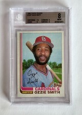 1982 Topps Traded - #109T Ozzie Smith - BGS Graded 8 NM-MT - HOF Cardinals