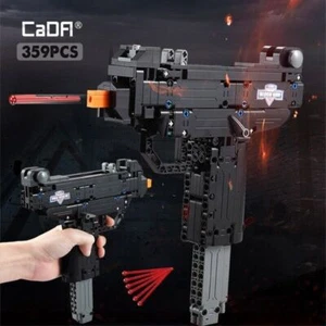 Building Blocks Set Military Gun MOC Submachine Rifle Gun Brick Toys Model 81008 - Picture 1 of 11
