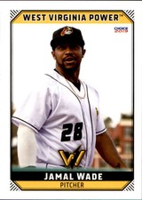 2019 West Virginia Power Choice #20 Jamal Wade Baltimore Maryland Baseball Card