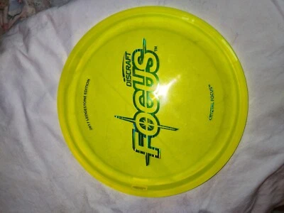 New 2017 Ledgestone Discraft Cryztal Focus - 174 Grams, Stiff, 9.5/10! - Image 1 of 2