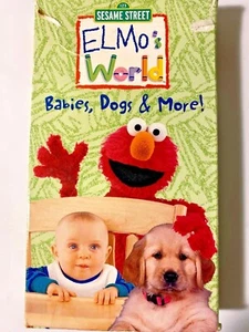 Elmos World - Babies, Dogs & More (Vhs, 2000) Original Songs Included, Like New - Bild 1 von 5