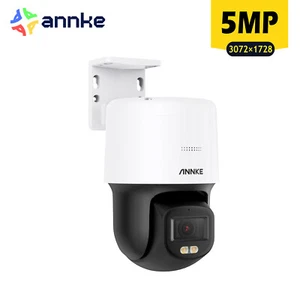 ANNKE 5MP PoE Security Camera Pan & Tilt Two Way Audio Outdoor Waterproof IP66 - Picture 1 of 13