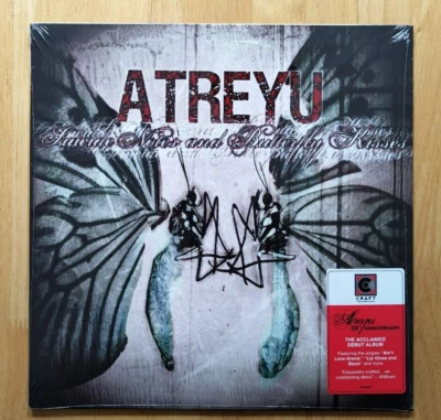 Atreyu - Suicide Notes & Butterfly Kisses 20th Anniversary, Black Vinyl LP - NEW - Image 1 of 2