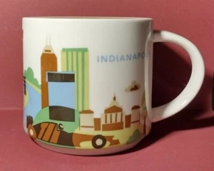 Starbucks You Are Here Indianapolis Souvenir Coffee Cup Mug 14 fl oz - Picture 1 of 7