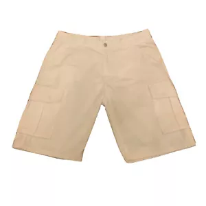 Levi's Cargo Shorts Herren 36 weiß Cargo Baumwolle flach vorne - Bild 1 von 13