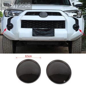 Borde protector de luz antiniebla frontal ABS negro ahumado para Toyot@ 4Runner 2014-23 - Imagen 1 de 10