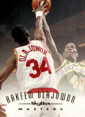 1994-95 SkyBox E-Motion #116 Hakeem Olajuwon - Image 1 of 2