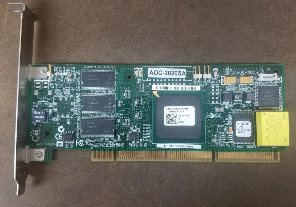 SuperMicro AOC-2020SA SATA Zero-Channel RAID Card - Image 1 of 1