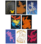 Dash! Eevee Eeveelutions ver.2 Pokemon Card Sleeve Deck Shield Single