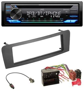 JVC Bluetooth MP3 USB DAB CD Autoradio für Mercedes A-Klasse W176 B-Klasse W242 - Bild 1 von 9